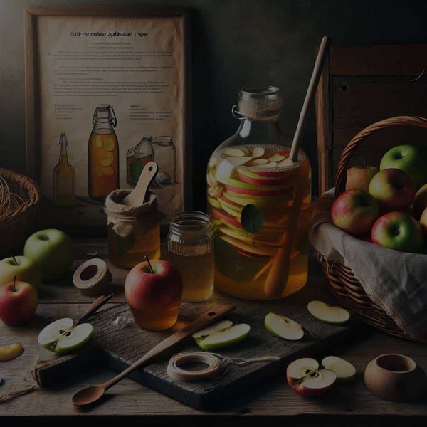 Quelles astuces pour préparer un vinaigre de cidre de pomme maison ?